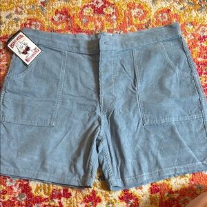 Birdwell Men's Flat Front Shorts in Light Blue